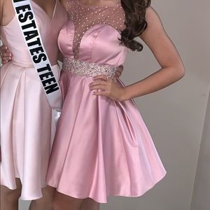 RACHEL ALLEN short designer dress